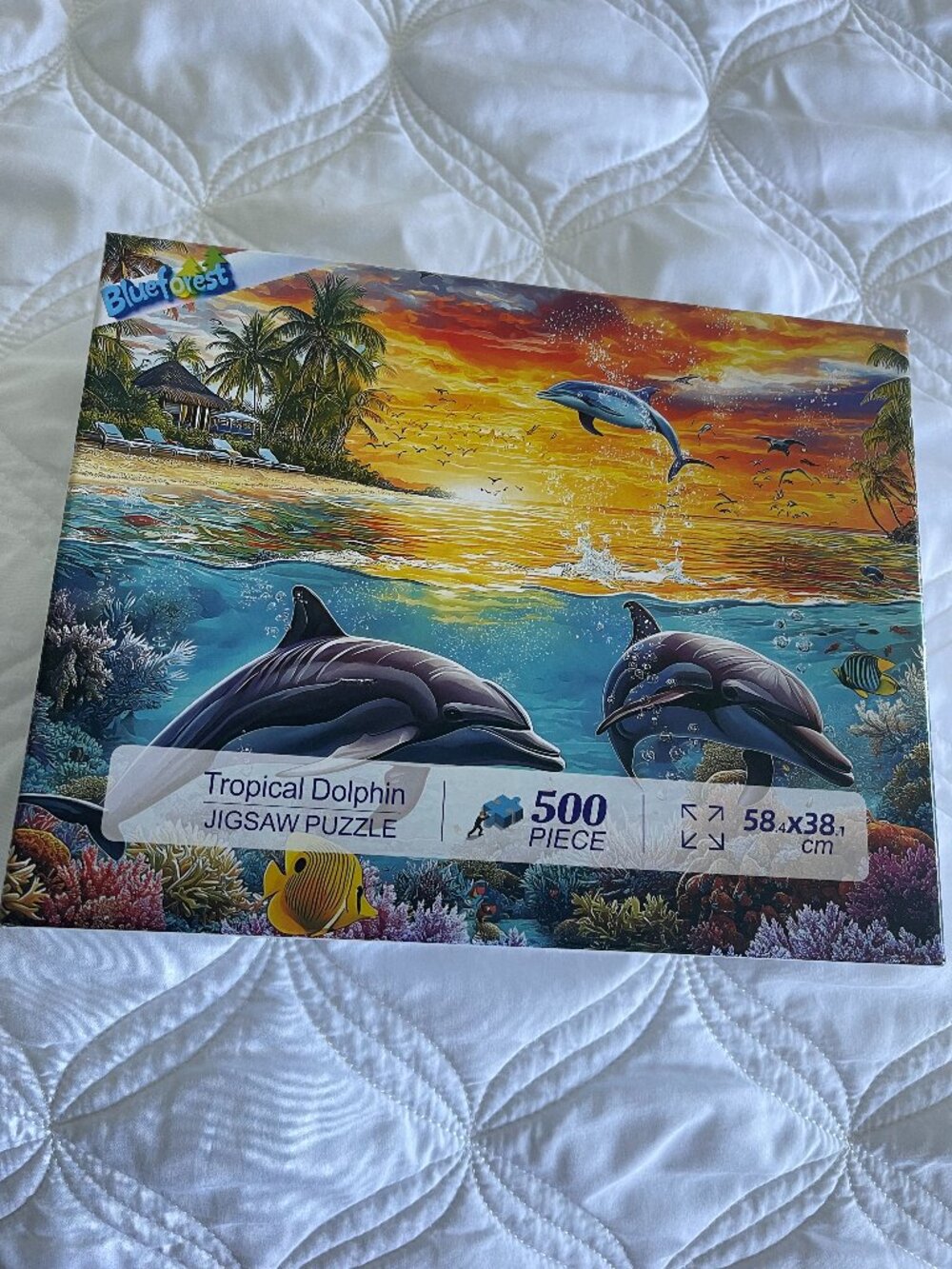Hawaii Dolphins Ocean 500 Piece Puzzles